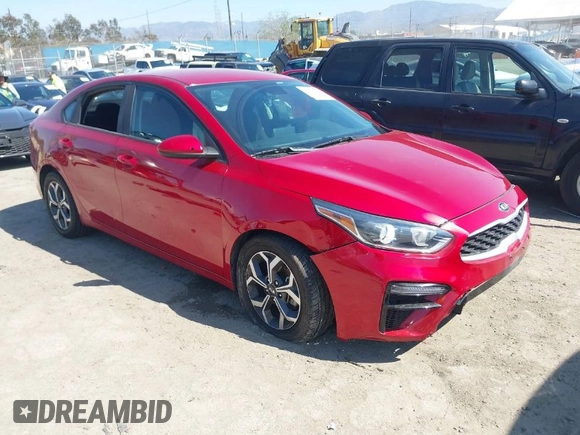 2020 Kia Forte LXS with VIN 3KPF24ADXLE179768, listed as a IAAI auction lot 41750635 with 64,324 mi miles. Bid and sale history available at carsss.com. Image 1.