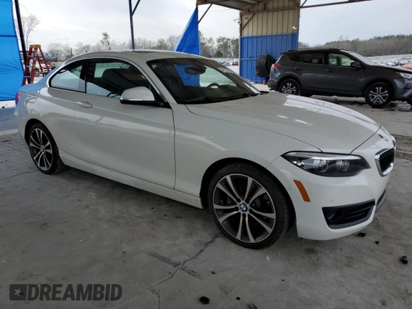 2018 BMW 2 Series 230i with VIN WBA2J1C57JVD09620, listed as a Copart auction lot 47127675 with 78,622 mi miles and Salvage Title. Bid and sale history available at carsss.com. Image 4.