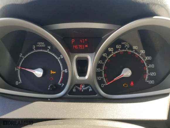 2011 Ford Fiesta SE with VIN 3FADP4BJ4BM109514, listed as a Copart auction lot 52544585 with 146,793 mi miles and Salvage Title. Bid and sale history available at carsss.com. Image 9.