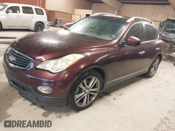 2011 Infiniti EX Journey with VIN JN1AJ0HP9BM801141, listed as a IAAI auction lot 41928045 with 171,122 mi miles. Bid and sale history available at carsss.com. Image 2.