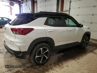 2021 Chevrolet TrailBlazer RS with VIN KL79MUSL0MB142480, listed as a Copart auction lot 43614394 with 29,506 mi miles. Bid and sale history available at carsss.com. Image 3.