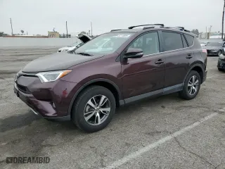 2016 Toyota RAV4 XLE with VIN 2T3WFREV2GW297912, listed as a Copart auction lot 53116605 with 33,155 mi miles and Salvage Title. Bid and sale history available at carsss.com. Image 1.