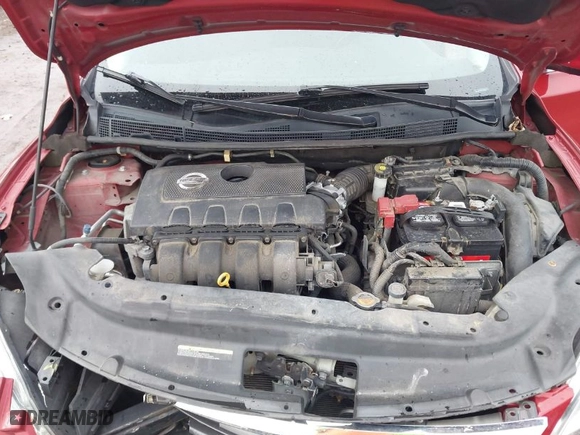 2014 Nissan Sentra SV with VIN 3N1AB7AP1EY262337, listed as a IAAI auction lot 41958717 with 132,976 mi miles. Bid and sale history available at carsss.com. Image 10.