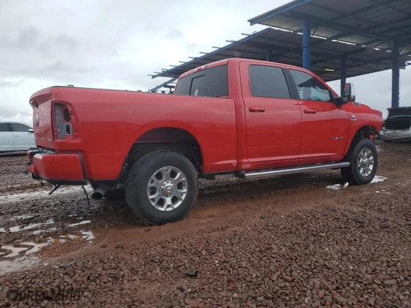 2024 Ram 2500 Laramie with VIN 3C6UR5FL8RG247188, listed as a Copart auction lot 48187185 with 7,067 mi miles and Salvage Title. Bid and sale history available at carsss.com. Image 3.