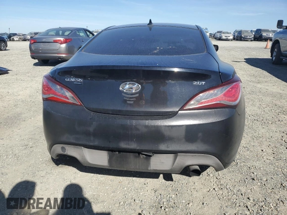 2013 Hyundai Genesis Coupe Premium z VIN KMHHT6KDXDU092323, wystawiony jako Copart lot #47131065 z przebiegiem 144 850 mil mil oraz Szkody całkowita. Historia ofert i sprzedaży dostępna na DreamBid. Obrazek 6.