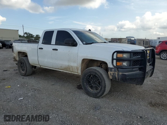 2014 Chevrolet Silverado 1500 Work Truck with VIN 1GCVKPEC0EZ326153, listed as a Copart auction lot 72695174 with 192,592 mi miles and Salvage Title. Bid and sale history available at DreamBid. Image 4.