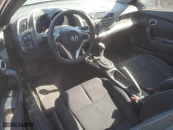 2013 Honda CR-Z with VIN JHMZF1D49DS002427, listed as a Copart auction lot 87719345 with 107,924 mi miles and Salvage Title. Bid and sale history available at carsss.com. Image 8.