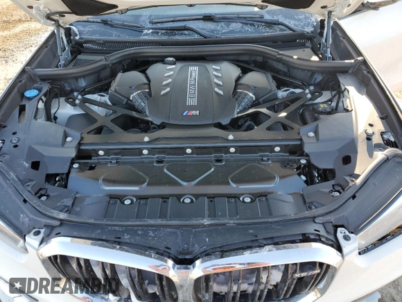 2022 BMW X5 M with VIN 5YMJU0C06N9K15414, listed as a Copart auction lot 46120325 with 0 mi miles and Salvage Title. Bid and sale history available at carsss.com. Image 13.