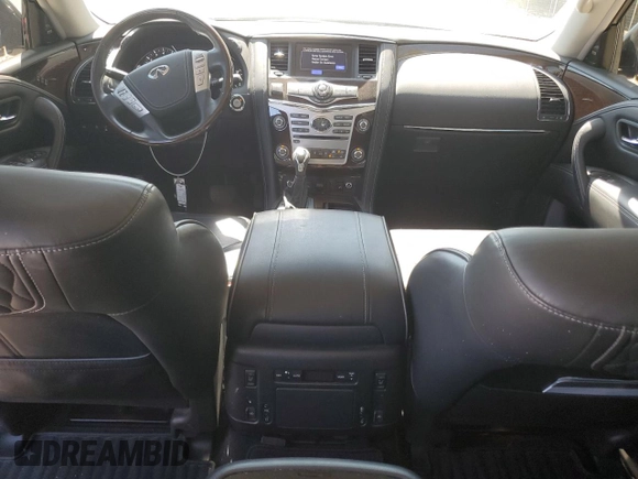 2018 Infiniti QX80 with VIN JN8AZ2NE9J9192420, listed as a Copart auction lot 71944594 with 74,376 mi miles and Salvage Title. Bid and sale history available at carsss.com. Image 8.