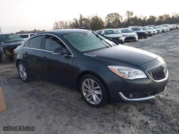 2014 Buick Regal with VIN 2G4GK5EX8E9252423, listed as a IAAI auction lot 41148701 with 225,839 mi miles. Bid and sale history available at carsss.com. Image 1.