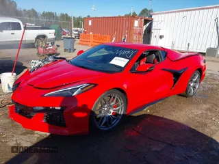 2025 Chevrolet Corvette 2LZ with VIN 1G1YE2D36S5600461, listed as a IAAI auction lot 41305346 with 1 mi miles. Bid and sale history available at carsss.com. Image 18.