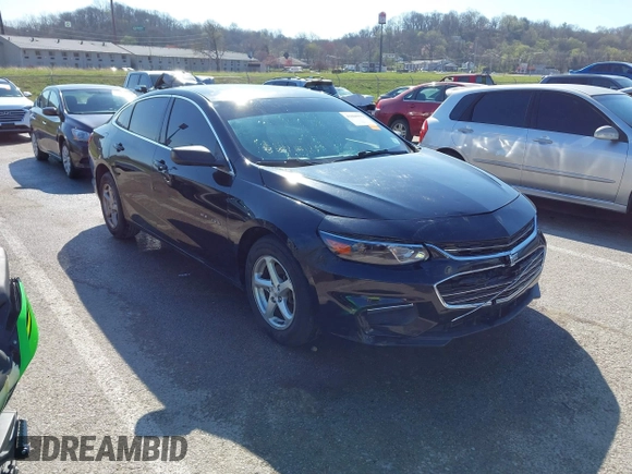 2017 Chevrolet Malibu LS with VIN 1G1ZB5ST5HF290145, listed as a IAAI auction lot 41868572 with 118,935 mi miles and . Bid and sale history available at DreamBid. Image 1.