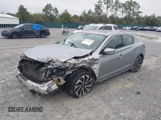 2017 Acura ILX w/Premium/A-SPEC Pkg with VIN 19UDE2F8XHA011848, listed as a IAAI auction lot 41175499 with 110,455 mi miles. Bid and sale history available at carsss.com. Image 2.