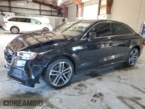 2017 Audi A3 Sedan Premium Plus with VIN WAUJ8GFF6H1020788, listed as a Copart auction lot 68016533 with 98,830 mi miles. Bid and sale history available at carsss.com. Image 1.