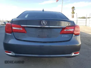 2016 Acura RLX Tech Pkg with VIN JH4KC1F57GC000996, listed as a Copart auction lot 83391544 with 97,707 mi miles and Salvage Title. Bid and sale history available at carsss.com. Image 6.