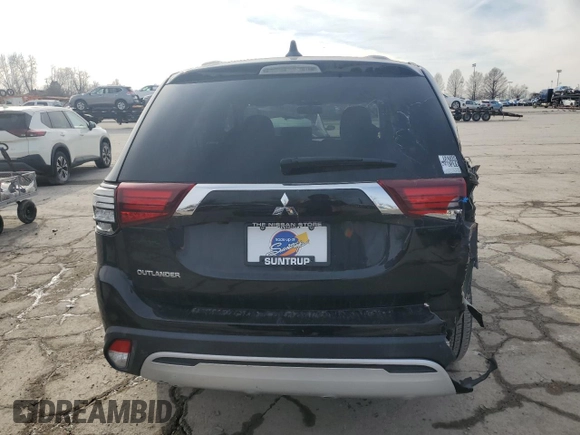2020 Mitsubishi Outlander ES with VIN JA4AD2A34LZ018461, listed as a Copart auction lot 42497285 with 100,818 mi miles and Salvage title. Bid and sale history available at DreamBid. Image 6.