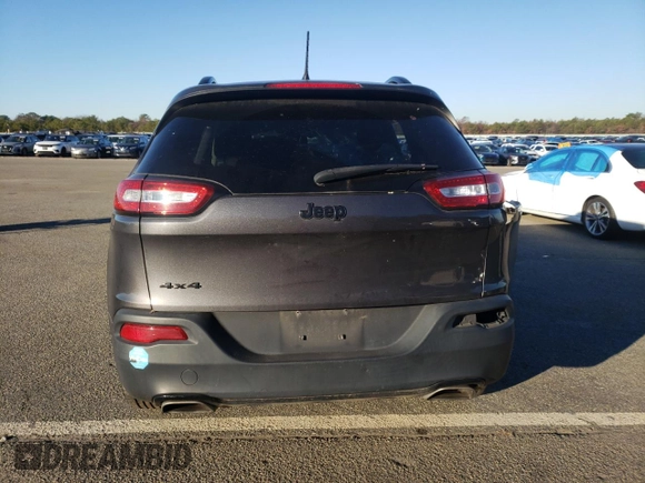 2017 Jeep Cherokee Sport with VIN 1C4PJMAS8HW560876, listed as a Copart auction lot 52275505 with 100,989 mi miles and Non Repairable. Bid and sale history available at carsss.com. Image 6.