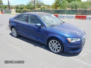 2015 Audi A3 Premium with VIN WAUACGFFXF1016030, listed as a IAAI auction lot 42780946 with 84,780 mi miles and . Bid and sale history available at DreamBid. Image 1.