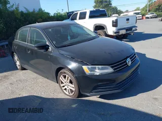 2015 Volkswagen Jetta S with VIN 3VW2K7AJ9FM210733, listed as a IAAI auction lot 42765535 with 155,299 mi miles and . Bid and sale history available at DreamBid. Image 1.