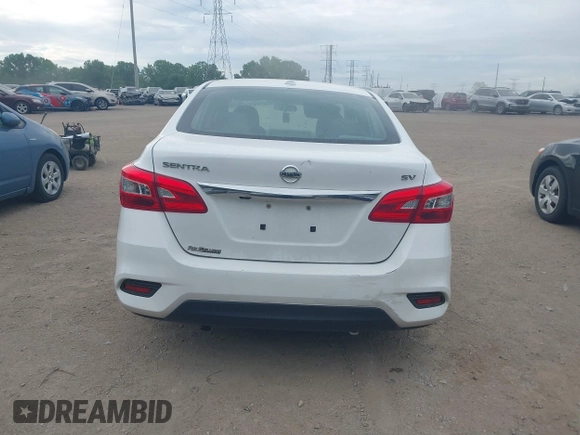 2019 Nissan Sentra SV with VIN 3N1AB7AP9KY229727, listed as a IAAI auction lot 42250561 with 133,652 mi miles and . Bid and sale history available at DreamBid. Image 16.