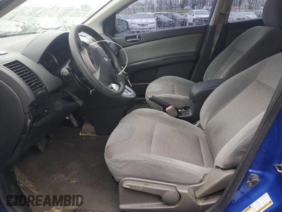 2010 Nissan Sentra SL with VIN 3N1AB6AP8AL725446, listed as a Copart auction lot 57762835 with 210,743 mi miles and Salvage title. Bid and sale history available at DreamBid. Image 7.