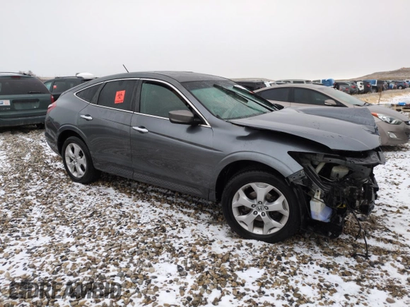 2010 Honda Crosstour EX-L z VIN 5J6TF2H59AL012892, wystawiony jako Copart lot #45211595 z przebiegiem Nie podano mil oraz Szkoda całkowita • Salvage title. Historia ofert i sprzedaży dostępna na DreamBid. Obrazek 4.