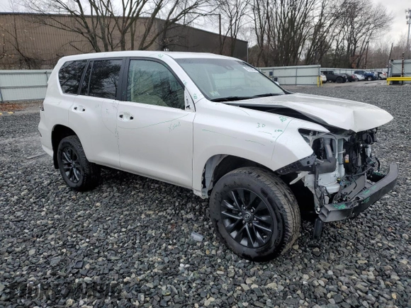 2023 Lexus GX with VIN JTJAM7BX1P5369293, listed as a Copart auction lot 49799395 with 18,121 mi miles and Salvage Title. Bid and sale history available at carsss.com. Image 4.