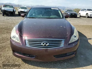 2010 Infiniti G37 Convertible with VIN JN1CV6FEXAM354478, listed as a Copart auction lot 63550574 with 112,836 mi miles and Salvage Title. Bid and sale history available at carsss.com. Image 5.