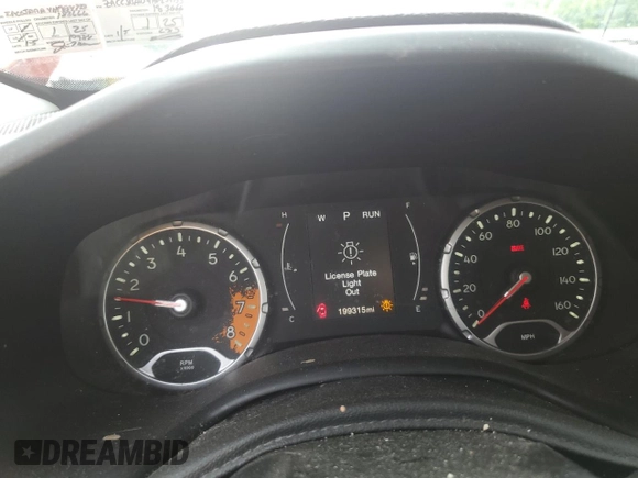 2017 Jeep Renegade Sport with VIN ZACCJBAB4HPE54733, listed as a Copart auction lot 61363555 with 199,315 mi miles and Salvage title. Bid and sale history available at DreamBid. Image 9.