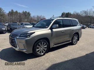 2017 Lexus LX 570 with VIN JTJHY7AX7H4244407, listed as a IAAI auction lot 42095502 with 105,207 mi miles and . Bid and sale history available at DreamBid. Image 2.