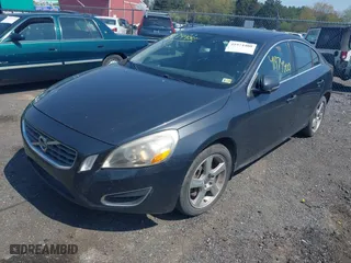 2012 Volvo S60 T5 with VIN YV1622FS7C2110703, listed as a IAAI auction lot 41974400 with 188,143 mi miles. Bid and sale history available at carsss.com. Image 2.