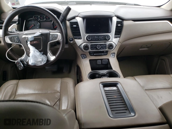 2017 GMC Yukon XL SLT with VIN 1GKS1GKC4HR156513, listed as a Copart auction lot 85719884 with Not Provided miles and Salvage Title. Bid and sale history available at DreamBid. Image 8.