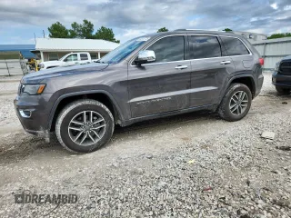 2019 Jeep Grand Cherokee Limited z VIN 1C4RJFBG3KC575096, wystawiony jako Copart lot #60513775 z przebiegiem 130 234 mil mil oraz Szkoda całkowita • Salvage title. Historia ofert i sprzedaży dostępna na DreamBid. Obrazek 1.