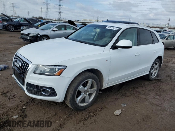 2012 Audi Q5 3.2L Premium Plus with VIN WA1DKAFP3CA043536, listed as a Copart auction lot 51547155 with 105,598 mi miles and Clean Title. Bid and sale history available at carsss.com. Image 1.