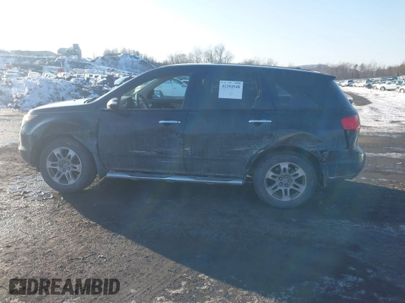 2007 Acura MDX with VIN 2HNYD282X7H542375, listed as a IAAI auction lot 41394948 with 189,364 mi miles. Bid and sale history available at carsss.com. Image 14.