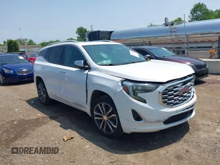 2019 GMC Terrain Denali with VIN 3GKALXEX7KL101072, listed as a IAAI auction lot 42361416 with 91,097 mi miles and . Bid and sale history available at DreamBid. Image 1.