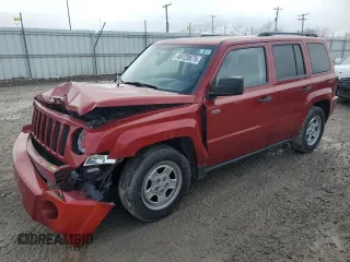 2008 Jeep Patriot Sport with VIN 1J8FF28W58D761729, listed as a Copart auction lot 49120675 with 278,193 mi miles and Salvage Title. Bid and sale history available at carsss.com. Image 1.