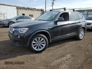 2015 BMW X3 sDrive28i with VIN 5UXWZ7C51F0M82811, listed as a Copart auction lot 49705265 with 65,816 mi miles and Salvage Title. Bid and sale history available at DreamBid. Image 1.