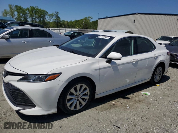 2019 Toyota Camry LE with VIN 4T1B11HK3KU687581, listed as a Copart auction lot 53277445 with 211,234 mi miles and Clean Title. Bid and sale history available at carsss.com. Image 1.