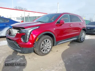 2021 Cadillac XT4 FWD Premium Luxury with VIN 1GYFZCR44MF019607, listed as a IAAI auction lot 41363064 with 24,364 mi miles. Bid and sale history available at carsss.com. Image 17.