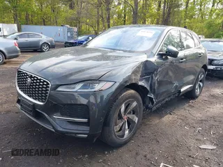 2021 Jaguar F-Pace S with VIN SADCJ2EX1MA672696, listed as a IAAI auction lot 41978596 with 11,136 mi miles and . Bid and sale history available at DreamBid. Image 18.