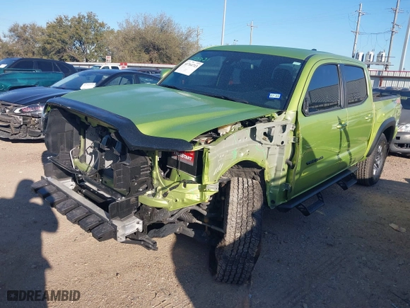 2023 Toyota Tacoma 4WD SR with VIN 3TYCZ5AN6PT152645, listed as a IAAI auction lot 41764713 with 10,246 mi miles. Bid and sale history available at carsss.com. Image 20.