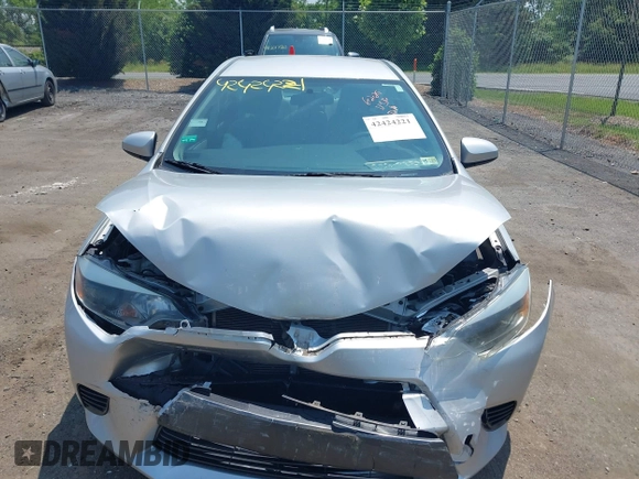 2016 Toyota Corolla L with VIN 5YFBURHE9GP414816, listed as a IAAI auction lot 42424221 with 87,270 mi miles and . Bid and sale history available at DreamBid. Image 12.