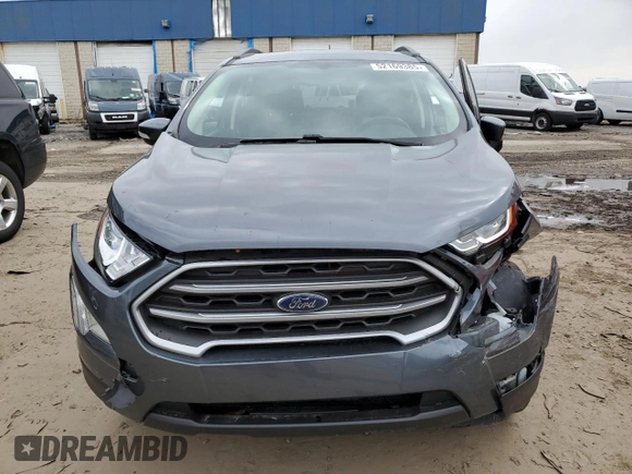 2019 Ford EcoSport SE with VIN MAJ3S2GE4KC271607, listed as a Copart auction lot 52169385 with 29,275 mi miles and Clean Title. Bid and sale history available at DreamBid. Image 5.