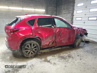 2018 Mazda CX-5 Grand Touring with VIN JM3KFBDM6J0444685, listed as a Copart auction lot 41602675 with 75,488 mi miles and Salvage Title. Bid and sale history available at carsss.com. Image 3.