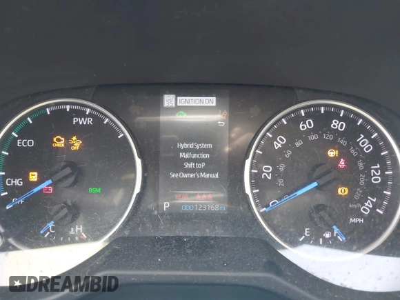 2020 Toyota RAV4 Hybrid XLE z VIN 4T3RWRFVXLU005428, wystawiony jako IAAI lot #42223346 z przebiegiem 123 168 mil mil oraz . Historia ofert i sprzedaży dostępna na DreamBid. Obrazek 16.