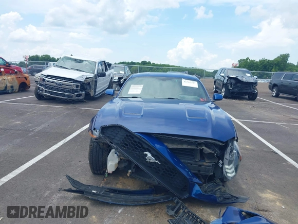 2018 Ford Mustang EcoBoost with VIN 1FA6P8TH7J5135251, listed as a IAAI auction lot 42567327 with 87,458 mi miles and . Bid and sale history available at DreamBid. Image 12.