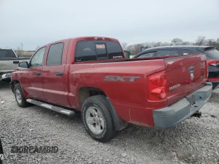 2008 Dodge Dakota SXT with VIN 1D7HE38K18S541785, listed as a Copart auction lot 89347225 with 139,435 mi miles and Salvage Title. Bid and sale history available at DreamBid. Image 2.