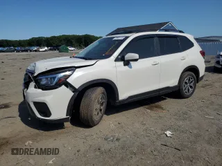 2020 Subaru Forester Premium with VIN JF2SKAJC9LH551603, listed as a Copart auction lot 58591115 with 70,435 mi miles and Salvage title. Bid and sale history available at DreamBid. Image 1.