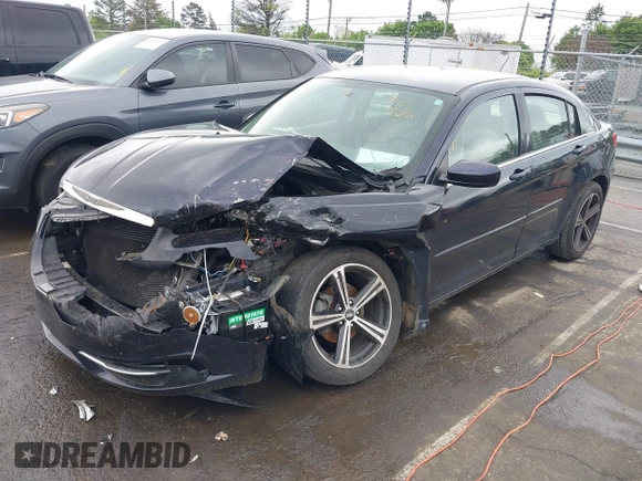 2012 Chrysler 200 LX with VIN 1C3CCBAG2CN228525, listed as a IAAI auction lot 41903611 with 210,201 mi miles and . Bid and sale history available at DreamBid. Image 2.